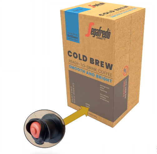 Segafredo Brillante™ Cold Brew Ready-to-Drink - 2gal Bag in Box