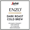 Segafredo Enzo™ Cold Brew Ready-to-Drink (2) 1.5gal - for Nitrotap