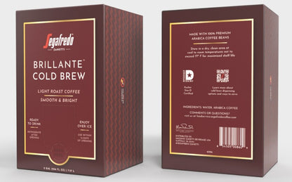 Segafredo Brillante™ Cold Brew Ready-to-Drink - 2gal Bag in Box